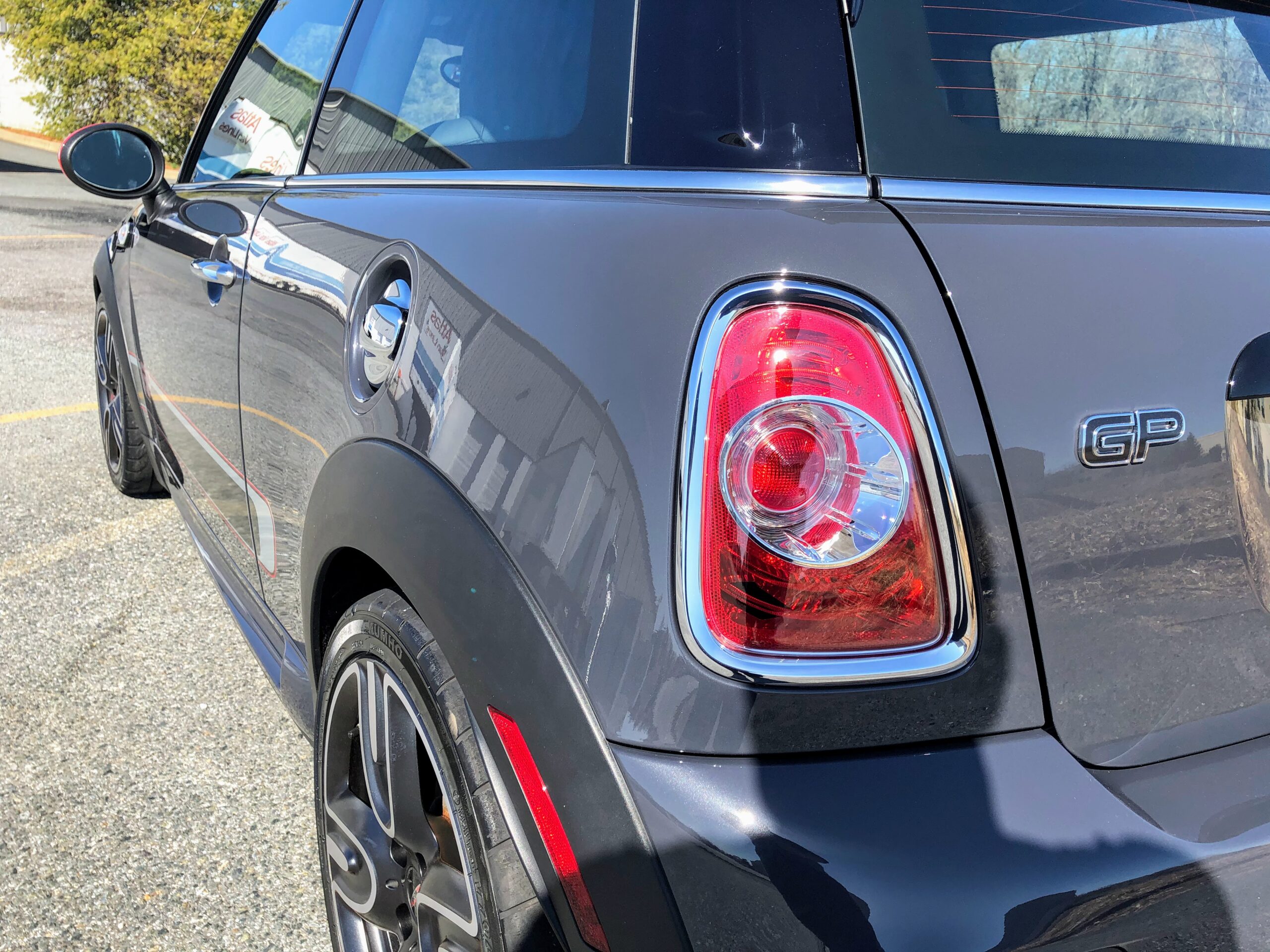 Ceramic coated vehicle